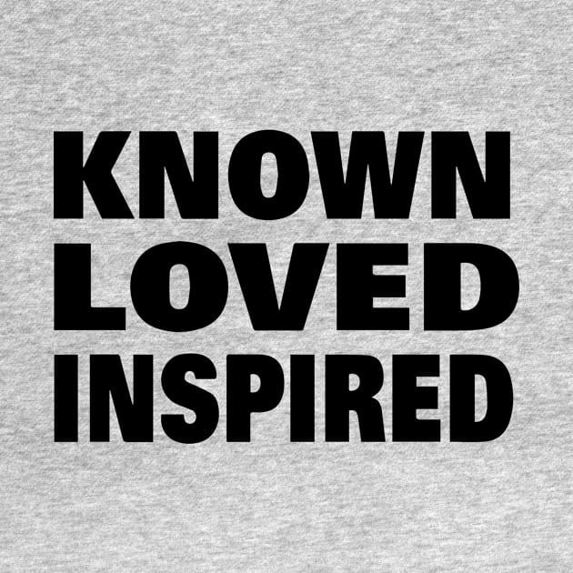 Known Loved Inspired Logo by City Neighbors Hamilton Gear